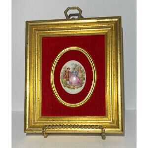 Vintage B&S
Creations New
York Framed
Cameo by Fragonard
Courting
Couple